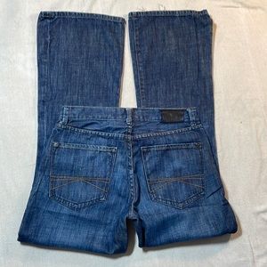 Express Jeans size 31 x 32 Rocco, slim fit, low rise, wide boot